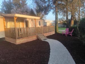 Mobil-home xl 4 personnes avec télé