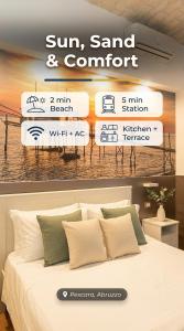 Heart of Pescara Elegant Suites - Chic Suites in Pescara Center & 2 steps from Sea - AC & Wifi