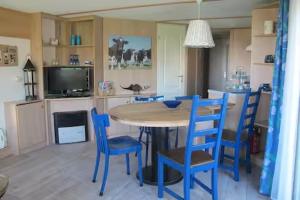 Chalet de Ooievaar op Camping Oudesluis