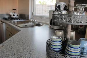 Chalet de Ooievaar op Camping Oudesluis