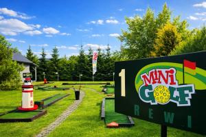 Błękitna Keja domek z prywatnym polem do Mini golfa