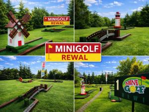 Błękitna Keja domek z prywatnym polem do Mini golfa