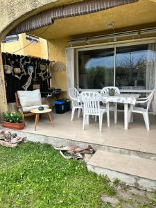 Appartement Marina Corsa - Terrasse, jardin & plage à 100m