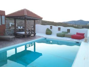 Villa Zen Dans Le Bleu Syros Greece