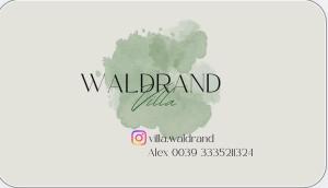 Villa Waldrand with Merano view