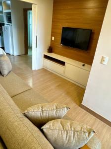 Apartamento com varanda e vista para a Pedra Azul Condomínio Vista Azul