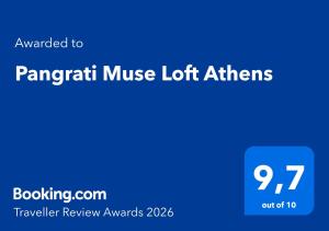 Pangrati Muse Loft Athens