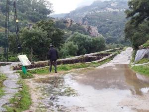 Casa del río en el Parque Natural de los Alcornocales