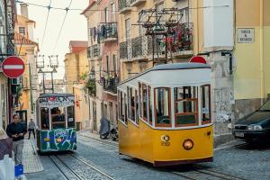 Iconic BICA TRAM at Your Door HEART of Lisbon