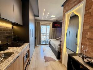 Studio Moderno próximo ao Copan com piscina no Rooftop