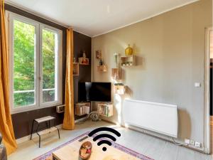 Oasis urbain, Havre de paix aux portes de Paris RER A à proximité, accès centre en 20 min tout équipé