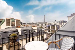 Paris Above the Rooftops Eiffel View