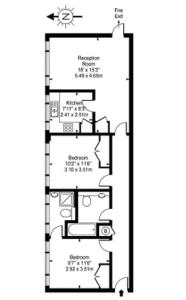 Central London West End Modern 2 Bed 2 Bath