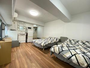 Skytree車站徒步5分 Tokyo東京夜景 機場直達 帶廚房 洗衣機 電梯1B