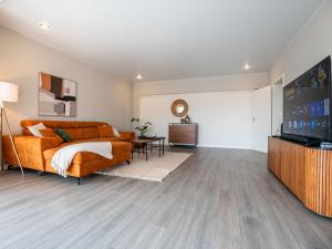 Design Apartment zentral für 6 in Andernach: Ausblick, WiFi, Küche