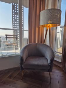 15 piętro SOKOLSKA 30 TOWERS apartments - NEW - LUX - PARKING - SAUNA - GYM- and THE BEST VIEW in KATOWICE