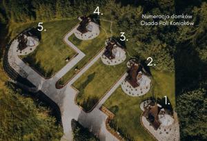 Osada Poli Koniaków - Panoramiczny Domek nr 5 z Prywatną Balią i Hydromasażem