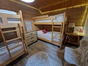 Chalet Primevere 6 personnes avec sauna tonneau