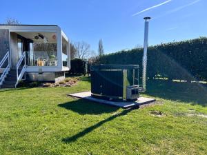 Maasparcje Lodge met Hottub,kamadoBBQ en FirePit