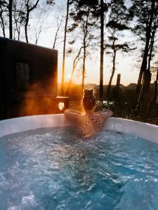De Strandhoed - Boshuys met hottub