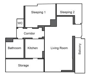 Moderne Dachgeschoß Wohnung im MittenwalderZentrum