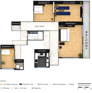 Montreux city center apartment 4rooms, lake view