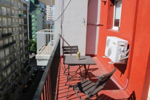 monoambiente La terracita guemes vista al mar