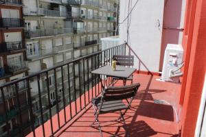 monoambiente La terracita guemes vista al mar