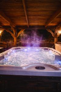 El Arca private cabin with hot tub Jeseniky for 9 guests