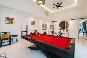 Luxury 1BR Pool Villa Bali-Pool Table-Garden