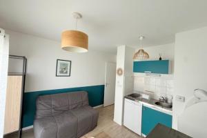Bright studio apartment in La Rochelle