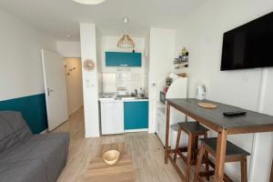 Bright studio apartment in La Rochelle