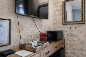 Chambre du Palat climatisée, vue sur les vignobles St-Émilion