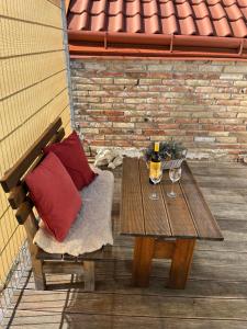 Vintage apartmán s terasou Mikulov, 2-5 osob, 40m2