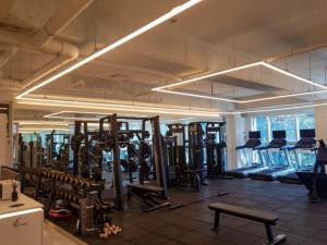 Luxury Penthouse with Private Gym, Steps to Metro