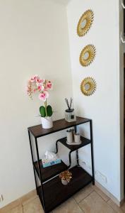 Superbe studio 3 couchages vue mer, parking clim