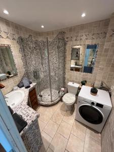 Superbe studio 3 couchages vue mer, parking clim