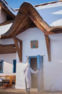 Traditional Ukrainian Thatch House with Modern Luxury