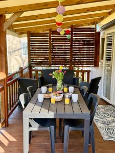 Mobil-home plage à pied - Camping 4 étoiles