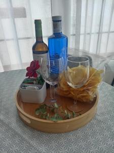 Acogedor dúplex con terraza privada en Órzola