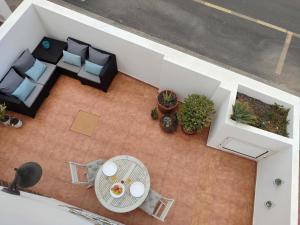 Acogedor dúplex con terraza privada en Órzola