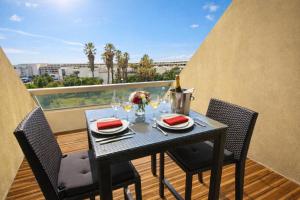 Héliopolis C41 - Studio avec terreasse vue mer - 2 à 4 personnes au pied de la plage