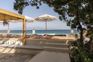 Cavo Dio 2 - Beachfront Bliss - Cozy Apt Pool Sunsets