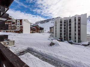 Studio skis aux pieds avec balcon à Tignes, 4 pers. - FR-1-502-420