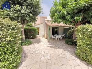 Pavillon 7 pers avec piscine, clim, parking à Valras-Plage - FR-1-781-76