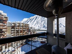 Confortable 2 pièces avec balcon à Tignes - FR-1-502-378