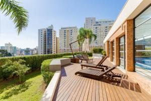 i243B - Com vista, Airfryer, lava e seca e garagem