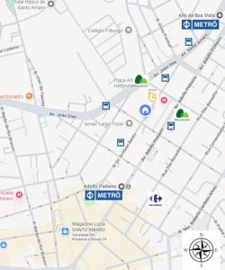 Studio Novo - Metro 3 min a pe - Expo Center Transamerica - VIBRA- Beyound Club - Club surf ondas realistas - Autodromo perto - SUHAI Music - Centro Empresarial