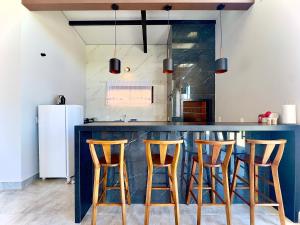Casa de praia com espaço gourmet