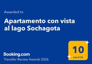 Apartamento con vista al lago Sochagota